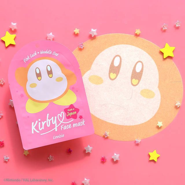『星のカービィ』フェイスマスク登場！ カービィやワドルディ、メタナイトになりきれるデザイン♪