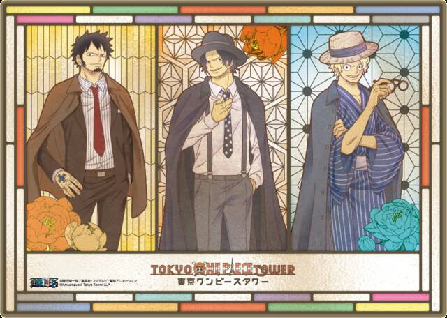 東京ワンピースタワー 5周年記念ビジュアル解禁 着物姿のルフィたちがレトロかわいい 年2月4日 エキサイトニュース