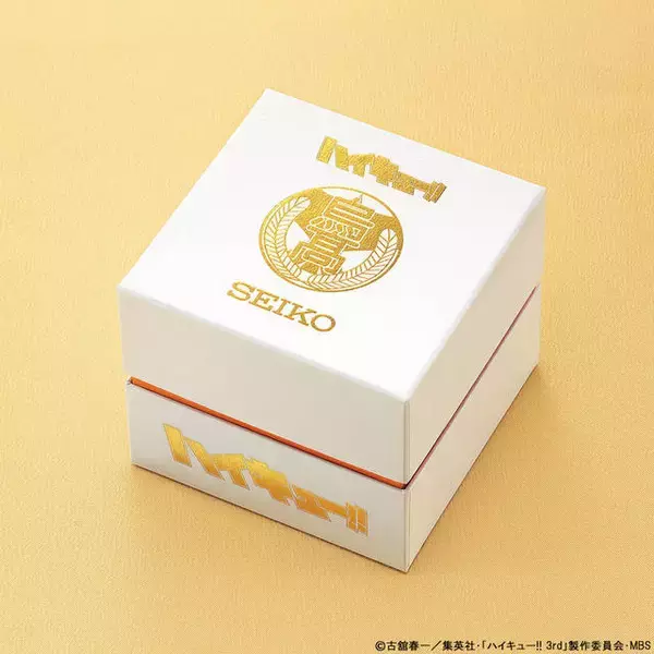 「『ハイキュー!!』烏野、青葉城西カラーのエディションナンバー入りウォッチ！秒針はバレーボール」の画像