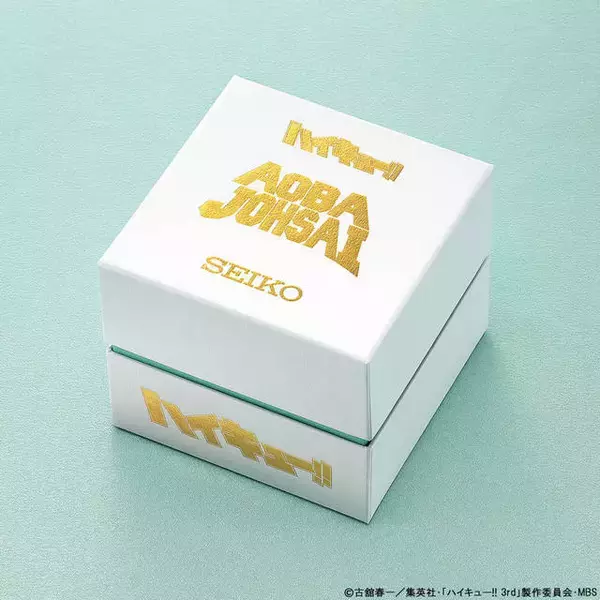 「『ハイキュー!!』烏野、青葉城西カラーのエディションナンバー入りウォッチ！秒針はバレーボール」の画像