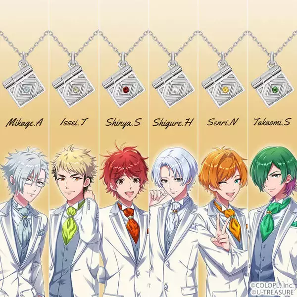 『DREAM!ing』ゆめ日記モチーフのネックレスが登場♪ 6人の首席候補生カラーから選べる♪