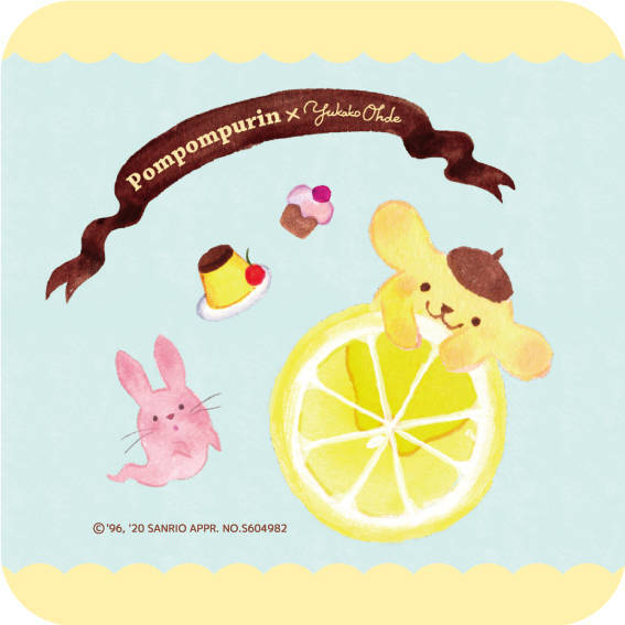 『ポムポムプリン』24周年記念！ バースデーメニュー提供スタート♪ 可愛いノベルティももらえる！