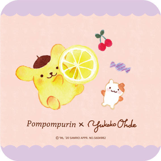 『ポムポムプリン』24周年記念！ バースデーメニュー提供スタート♪ 可愛いノベルティももらえる！