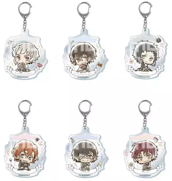 『文豪ストレイドッグス』アクリルキーホルダーコレクションが発売中！あみあみ限定で太宰治(龍頭抗争)も