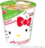 「なるとまでキティちゃんの『ハローキティ45周年お祝いカップ麺』が発売！限定動画が楽しめるQRコード付き♪」の画像3