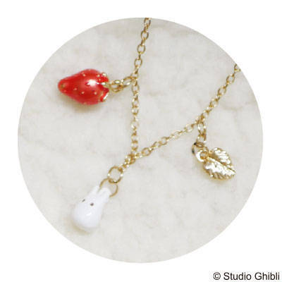 となりのトトロ』小トトロ×苺のアクセサリー♪ 可愛すぎるピアス 