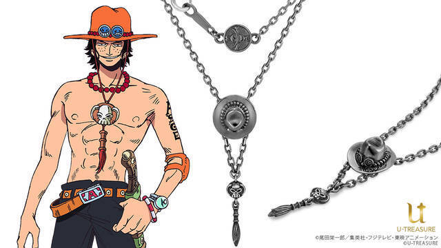 One Piece ルフィ エース サボの帽子モチーフのネックレスが登場 年9月18日 エキサイトニュース