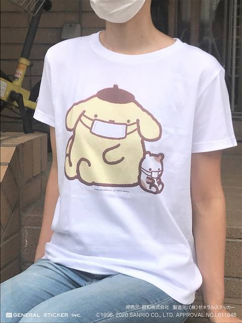 マスク姿の『サンリオキャラ』グッズ登場♪ ポチャッコ、シナモロール、ポムポムプリンetc