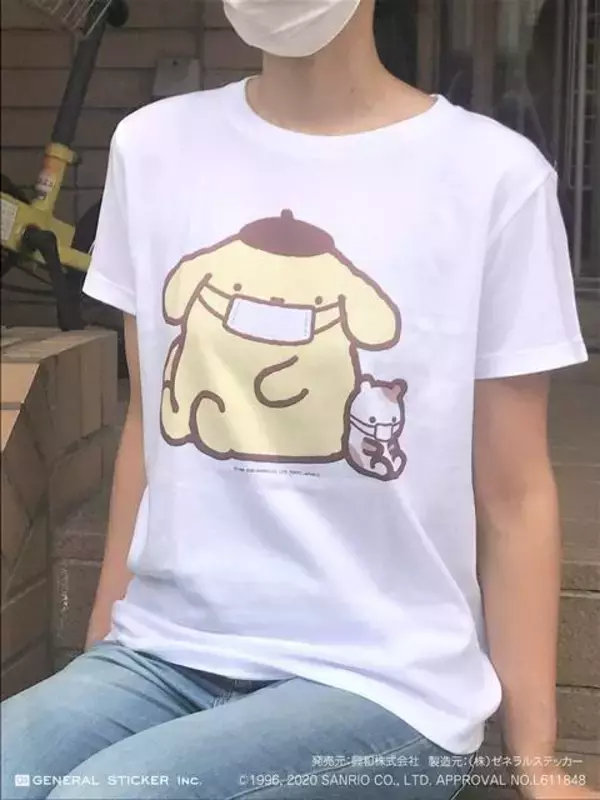 「マスク姿の『サンリオキャラ』グッズ登場♪ ポチャッコ、シナモロール、ポムポムプリンetc」の画像