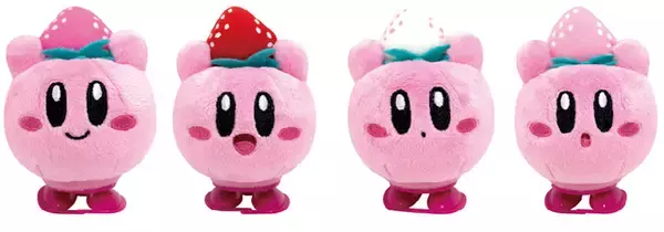「『星のカービィ』× いちごが可愛い♪ ナムコ限定景品が登場！ BIGぬいぐるみやお菓子トランクなど♪」の画像