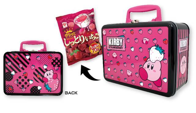 『星のカービィ』× いちごが可愛い♪ ナムコ限定景品が登場！ BIGぬいぐるみやお菓子トランクなど♪