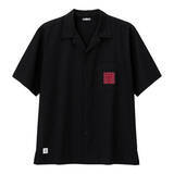 「GUの『エヴァンゲリオン』シャツ、どう着る？キレイ目にも派手にも！おすすめコーデ４選♪」の画像2