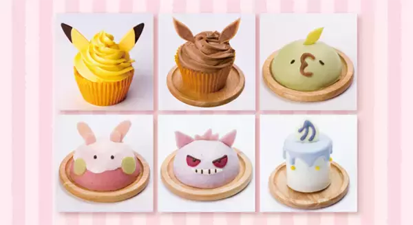 「ポケモンカフェに新作ムースケーキ登場♪ ゲンガーやヒトモシが仲間入り♪」の画像