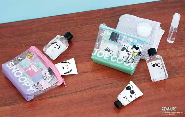 「『スヌーピー』夏をクールに過ごすアイテム登場！ 氷冷バスソルト＆冷感ファブリックミスト」の画像