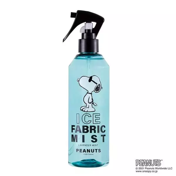 「『スヌーピー』夏をクールに過ごすアイテム登場！ 氷冷バスソルト＆冷感ファブリックミスト」の画像
