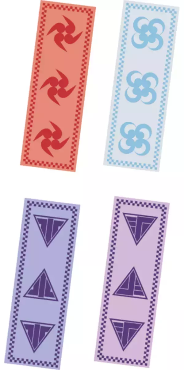 「『刀剣乱舞』タオルくじ最新作！ 加州清光、古今伝授の太刀、松井江をイメージしたマフラータオルなど」の画像