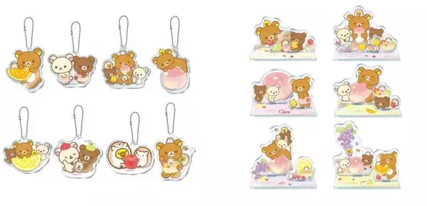 「『リラックマ』のプロジェクション・マッピングが楽しめるコラボカフェ♪ フルーツたっぷりの可愛いメニュー♪」の画像