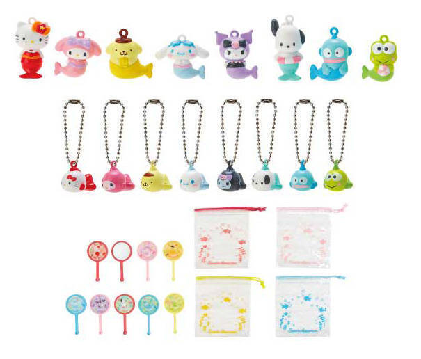 ポチャッコやシナモロールと一緒に「おうち縁日」を楽しもう♪ 夏祭りデザインのグッズが発売！