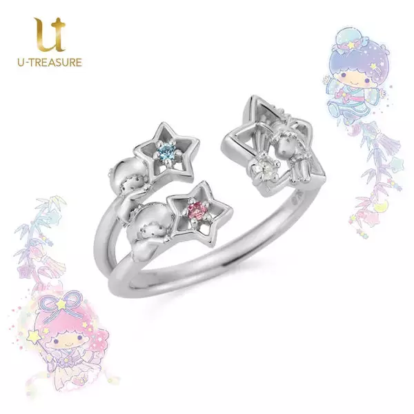 『リトルツインスターズ』45周年！ キキ＆ラライメージの新作リング発売決定♪