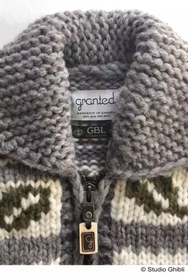 「『となりのトトロ』がアメカジブランドとコラボ！ 印象的なカナディアンヘリテージセーター発売」の画像