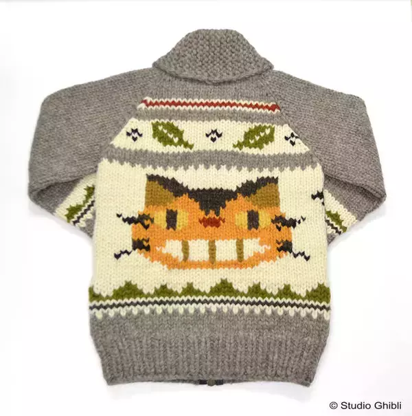 「『となりのトトロ』がアメカジブランドとコラボ！ 印象的なカナディアンヘリテージセーター発売」の画像