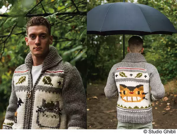 『となりのトトロ』がアメカジブランドとコラボ！ 印象的なカナディアンヘリテージセーター発売