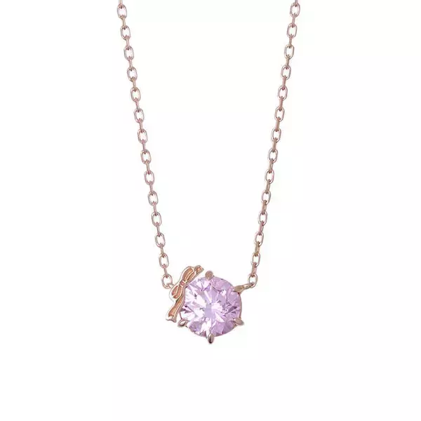 「『マイメロディ』＆『クロミ』×「THE KISS」コラボジュエリー登場♪ キラキラで可愛いネックレス♪」の画像