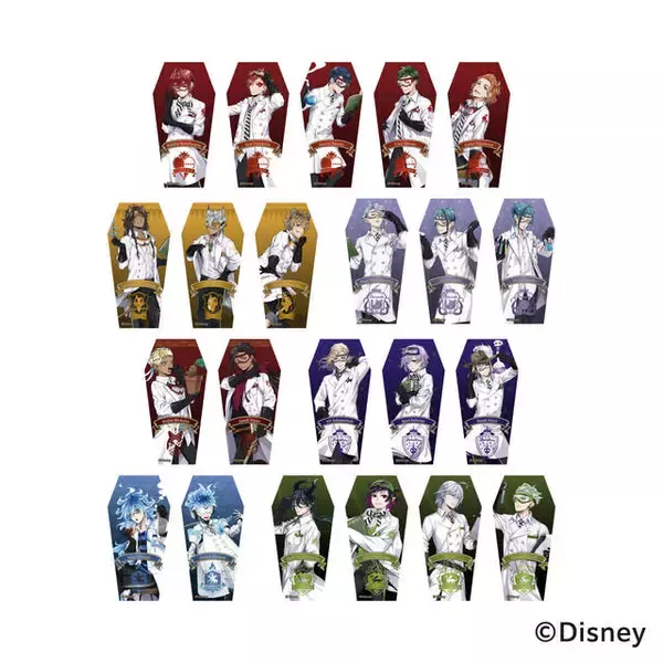 「『ツイステ』カラーワックス全7色が発売！好きなキャラクターステッカーを指定できる予約販売も」の画像