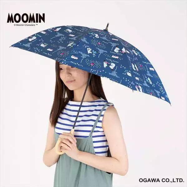 「『ムーミン』オシャレな新作傘が多数登場！ 晴雨兼用日傘、折り畳みタイプも♪」の画像