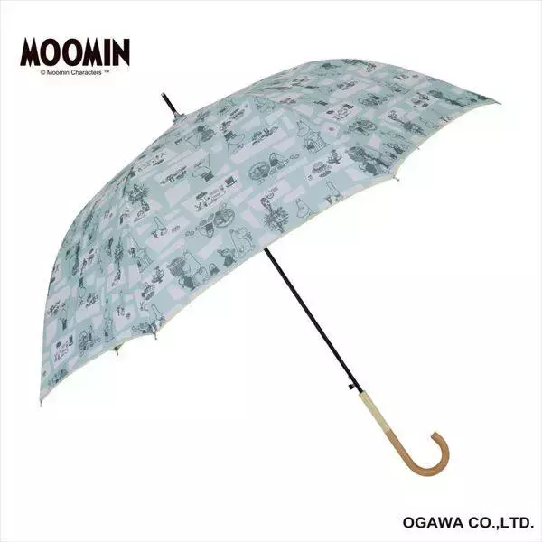 「『ムーミン』オシャレな新作傘が多数登場！ 晴雨兼用日傘、折り畳みタイプも♪」の画像
