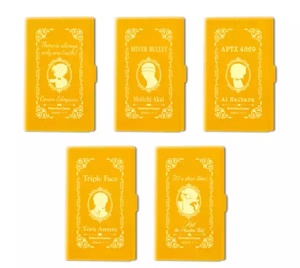 「怪盗キッドや安室透も♪ 『名探偵コナン』小説表紙デザイン風のグッズが登場！」の画像