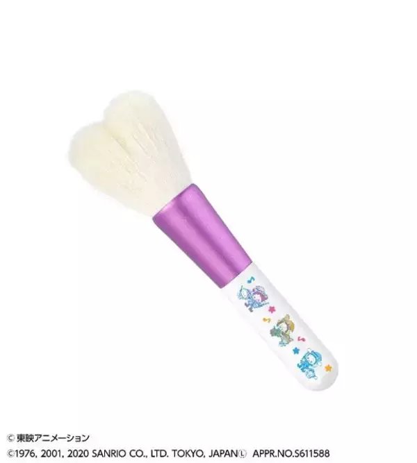 「可愛すぎる♪ 『おジャ魔女どれみ×サンリオキャラクターズ』熊野筆 チークブラシ発売♪」の画像