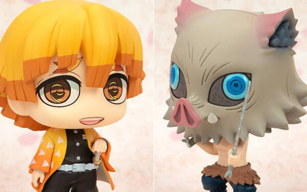 鬼滅の刃 我妻善逸 嘴平伊之助の ちみメガ バディシリーズ イメージカット大公開 年4月日 エキサイトニュース