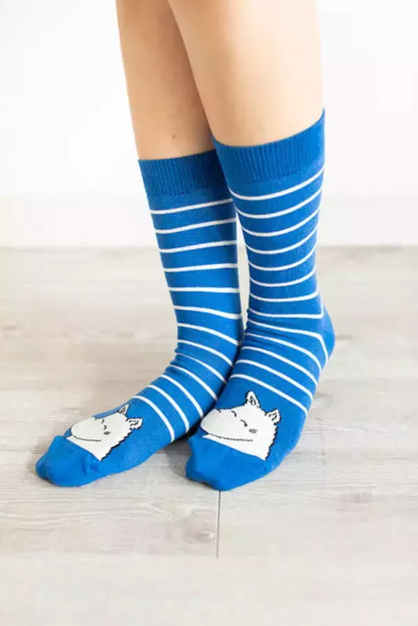 「『ムーミン』がフェアトレード専門ブランドとコラボ♪ オーガニックコットンの靴下やバッグ」の画像