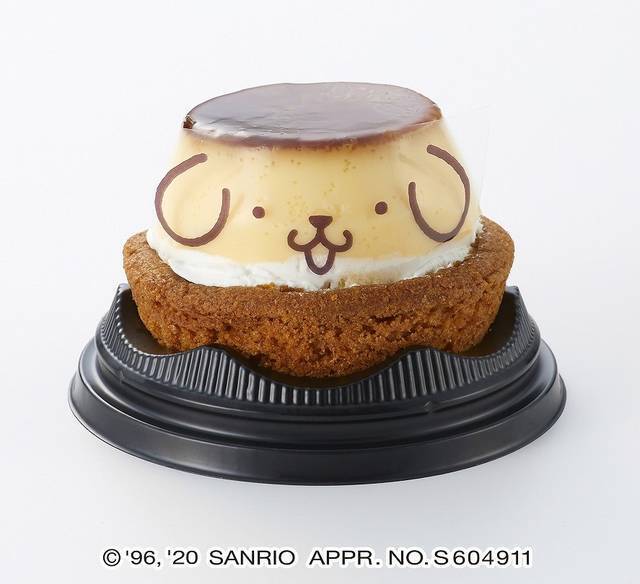 『ポムポムプリン』＆『シナモロール』がイースタースイーツになった♪ タルト、パフェ、クレープも♪