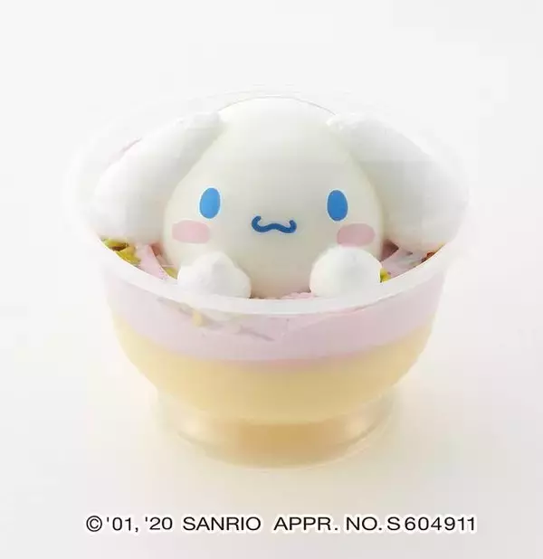 「『ポムポムプリン』＆『シナモロール』がイースタースイーツになった♪ タルト、パフェ、クレープも♪」の画像