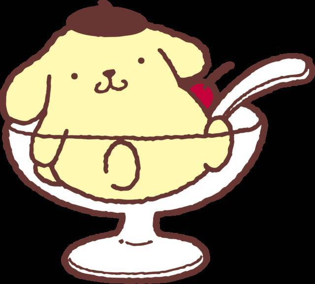 『ポムポムプリン』＆『シナモロール』がイースタースイーツになった♪ タルト、パフェ、クレープも♪