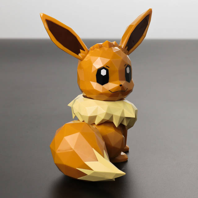 Polygo ポケットモンスター イーブイと6種のポケモン達がポリゴン風フィギュアで登場 19年11月21日 エキサイトニュース 2 2