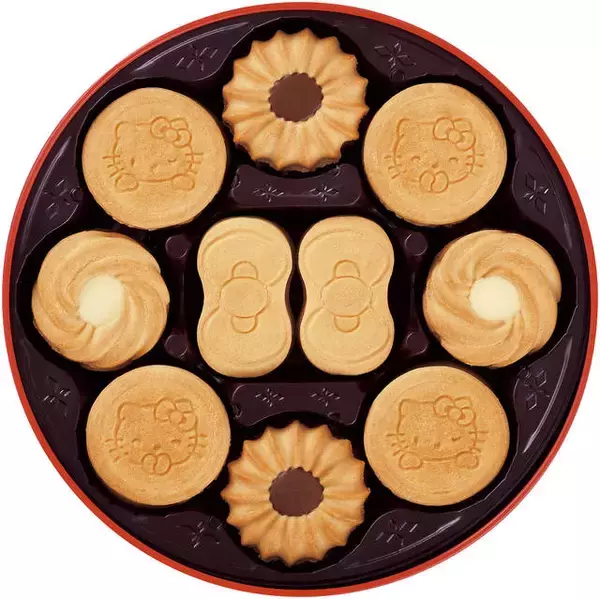 「『サンリオ』×「ブルボン」ハローキティやポムポムプリンのデザイン缶クッキー♪」の画像