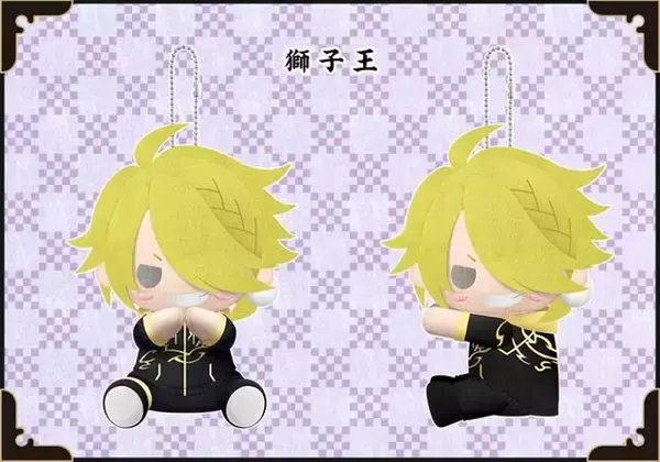 「『刀剣乱舞-ONLINE-』へし切長谷部、博多藤四郎、鶯丸、獅子王がギュッ♡「ぴたぬい」になって登場」の画像