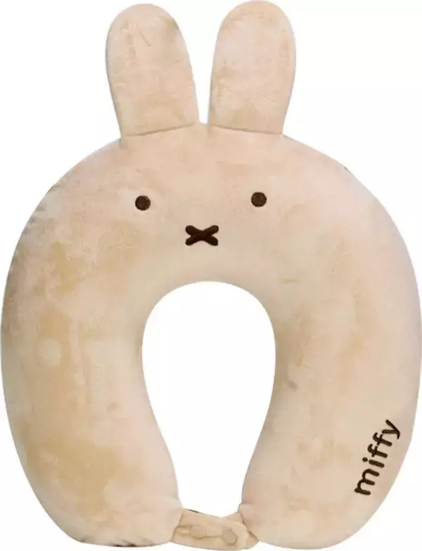 「お耳が可愛い♪ 『ミッフィー』低反発ネックピローが登場♪ あなたはどの色にする？」の画像