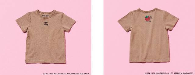 『サンリオ』×「GLOBAL WORK」！ ハローキティの可愛いグラフィックTシャツ登場♪