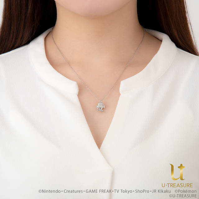 ポケモン コイキングの はねる 瞬間がネックレスに ずかん番号に合わせた129本限定発売 年3月17日 エキサイトニュース