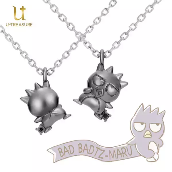 立体のばつ丸が可愛い♪ 『バッドばつ丸』本格ネックレスが発売決定！