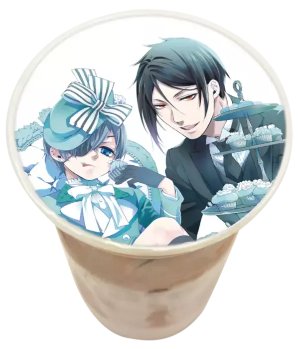 「『黒執事』連載15周年をアニメイトでお祝い！ コミックフェアやグラフィックラテも♪」の画像