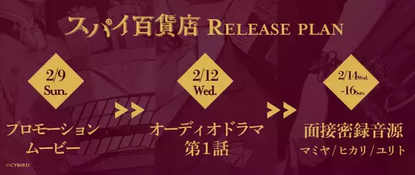 「『スパイ百貨店』プロモーションムービー公開！2月末までに「1万リツイート」達成なるか……！？」の画像