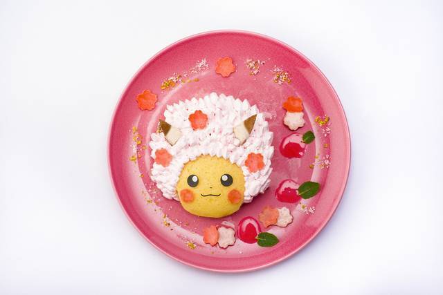 期間限定！ ポケモンカフェに「桜アフロのピカチュウ」メニューが登場♪ 可愛い春を感じよう♪