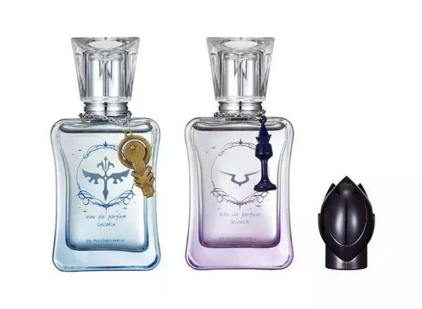 「『コードギアス』ルルーシュ＆スザクの香水が登場！ 香水瓶もこだわりの逸品♪」の画像