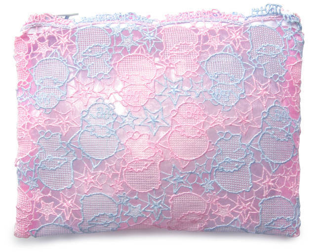 『リトルツインスターズ』が老舗レース店とコラボ♪ キキ＆ララのハンカチやトートバッグなど♪