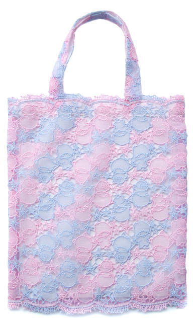 『リトルツインスターズ』が老舗レース店とコラボ♪ キキ＆ララのハンカチやトートバッグなど♪